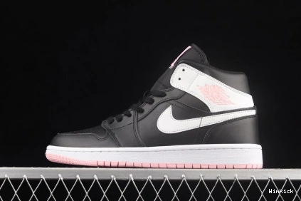 MID PINK ARCTIC AIR 1 JORDAN BLACK 555112-061 1102